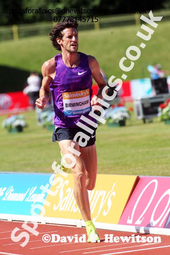 Mens 5000 metres, IAAF Diamond League, Birmingham. Photo: David T. Hewitson/Sports for All Pics